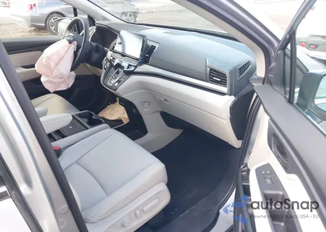 2025 Honda Odyssey Ex-L из США, поврежденный, VIN 5FNRL6H61SB025648